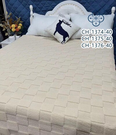 Плед-покривало з бамбукового волокна "Colorful Home" 200х220см. Молочний