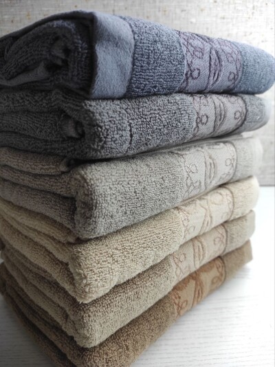 Набір махрових рушників для обличчя (6шт.) COLORFUL HOME 50х100 см. №2020