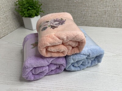 Набір рушників для обличчя та рук (3шт.) 50х90 см. №30/а