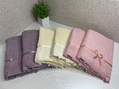 Набір банних рушників (6шт.) 70х140 см. №20