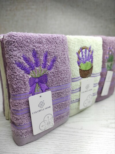 Рушник кухонний, махровий упаковка 10 шт. 35х75 см. №5799