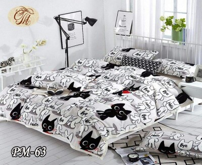 Флісовий плед "Товстий кіт" 220х240 см.