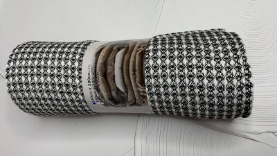 Плед Бавовняний "LANAVITTA" 140х200см. Чорно-білий