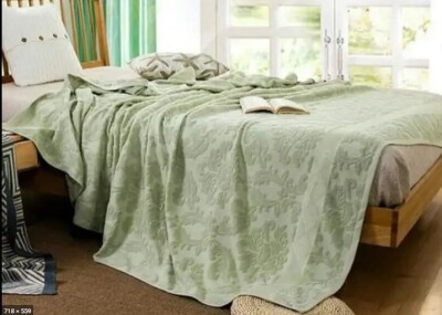 Махрове покривало 200х220 см. (Оливка)