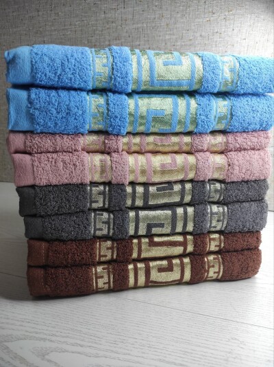 Набір банних махрових рушників (8шт.) COLORFUL HOME 70х140 см. №4820