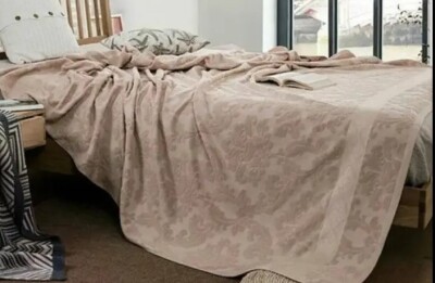 Махрове покривало 200х220 см. (Бежеве)