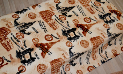 Плед з мікрофібри "TRUE LOVE" 200х220 см. "Париж"