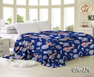 Флісовий плед "Фламінго" 160х210 см.