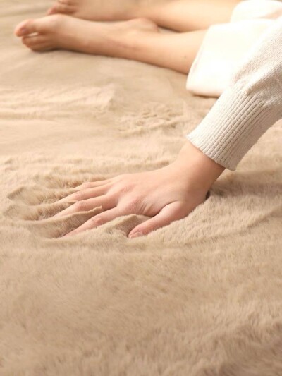 Килимок шиншила "Бежевий" 60х90 см.