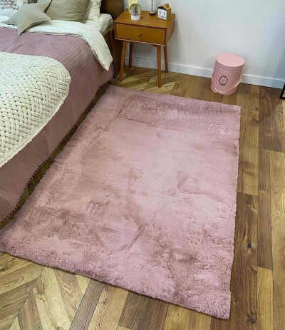 Килимок шиншила "Рожевий" 60х90 см.