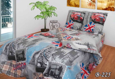 Постельное белье двуспальное "Лондон" B-225