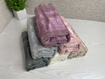 Набір рушників для обличчя та рук (6шт.) 50х90 см. Туреччина-4