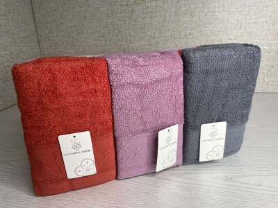 Рушник махровий для рук 30х70см. упаковка 12шт.№1962