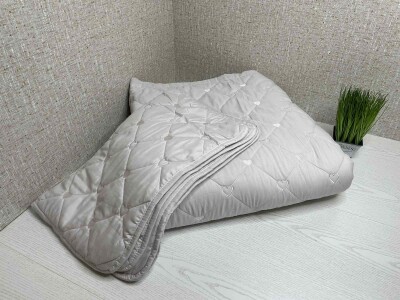 Стьобане покривало "Серце" від "Colorful Home" 210x230 см. + 2 наволочки 50х70 см. №004