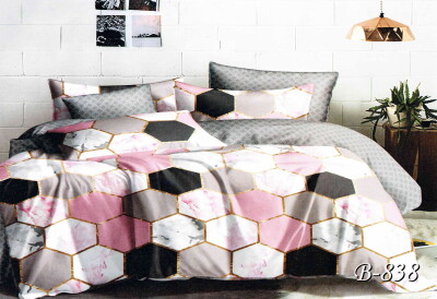 Постельное белье двуспальное "Калейдоскоп" B-838