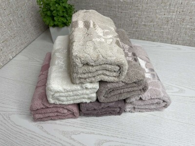 Набір рушників для обличчя та рук (6шт.) 50х90 см. Туреччина-5